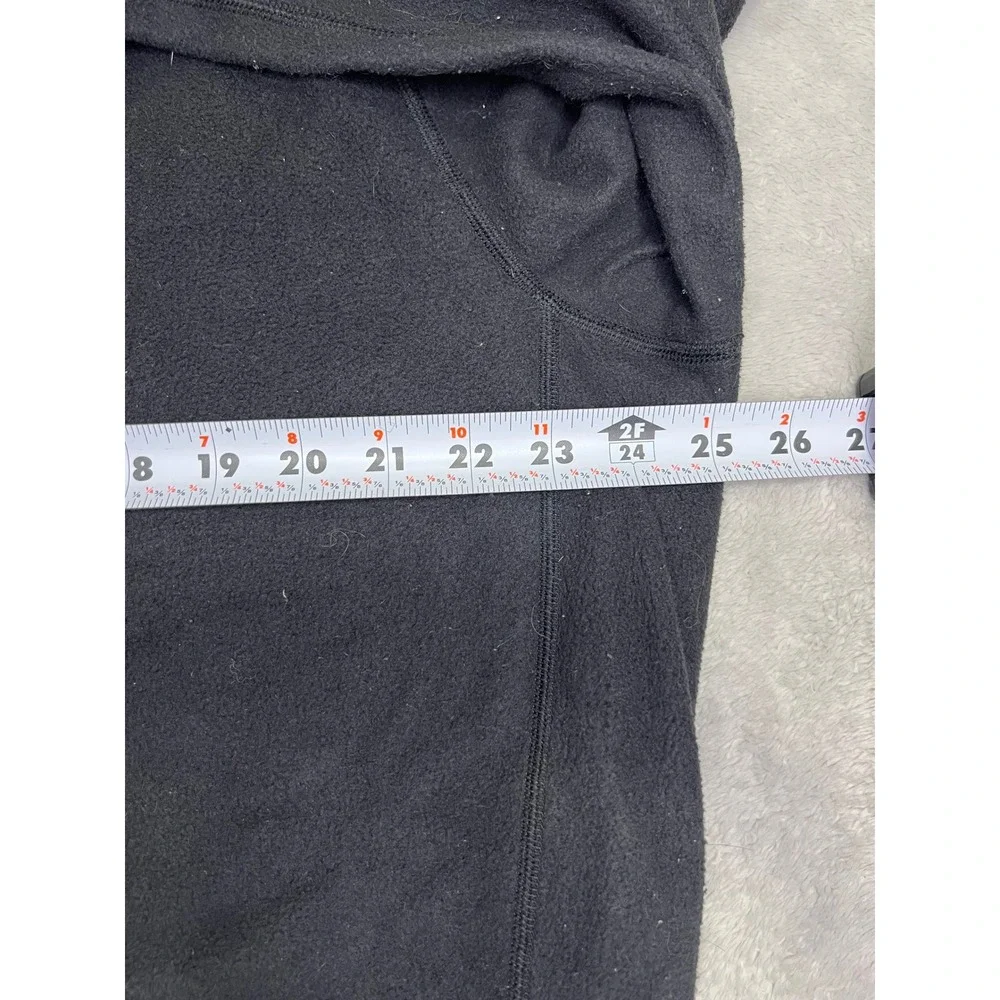 The North Face Mens Fleece Pullover Quarter Zip Black XXL